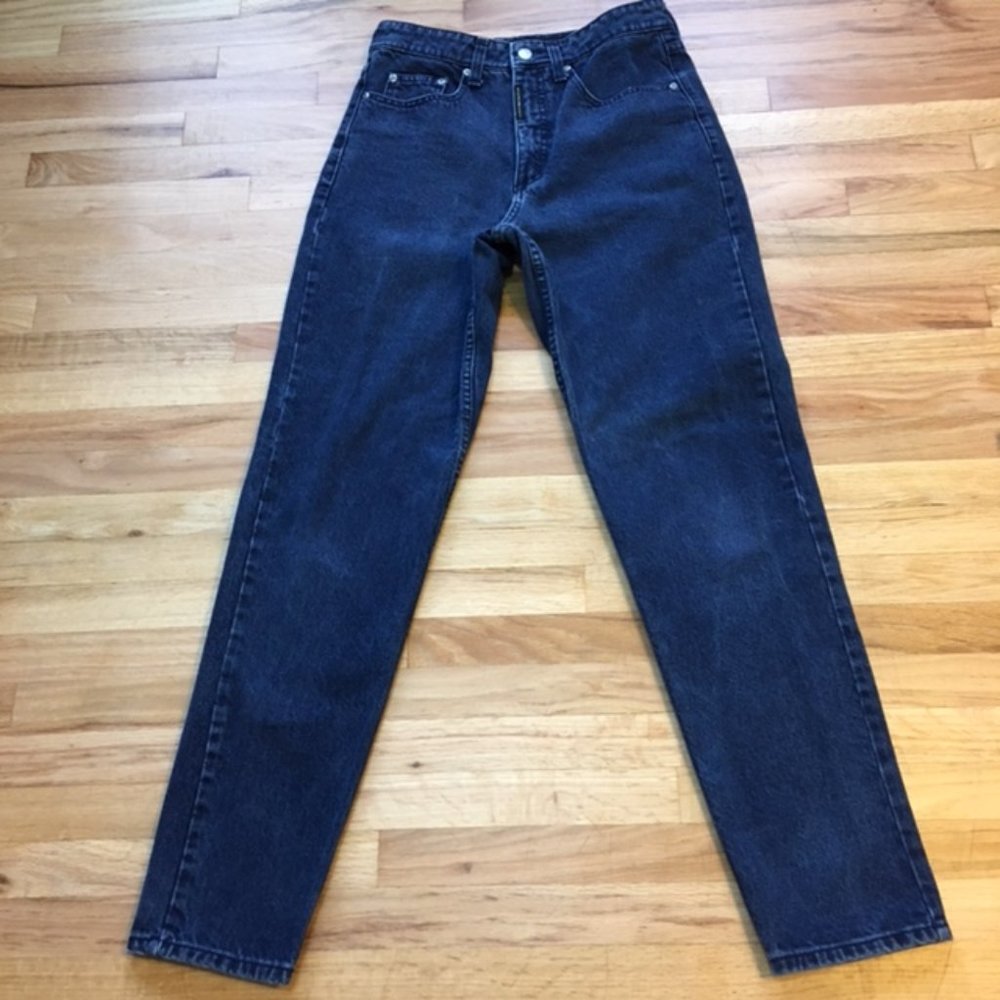 NWOT - Vintage Z.Cavaricci Denim Navy Blue Jeans Mens size 31, Made in U.S.A.